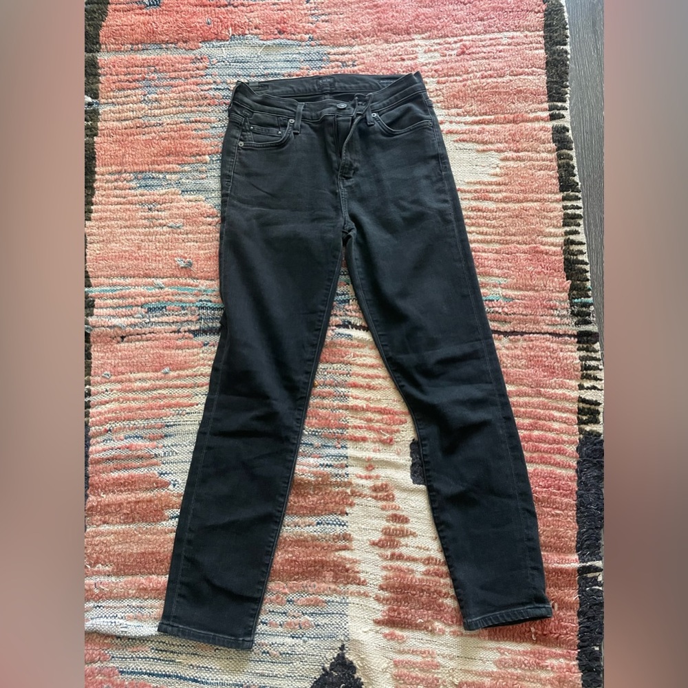 Citizens of Humanity black skinny jeans